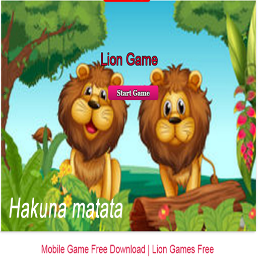 Hakanu Matata running lion jump game 