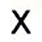 x