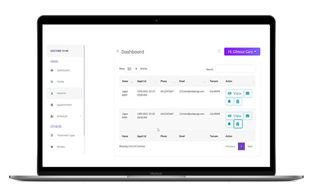 practo admin panel