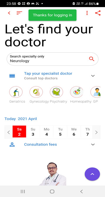 online doctor appointment App Developer