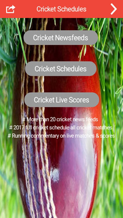 Cricket Live Scores app