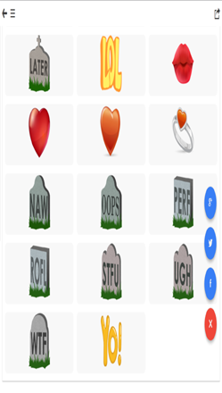 just emoji's