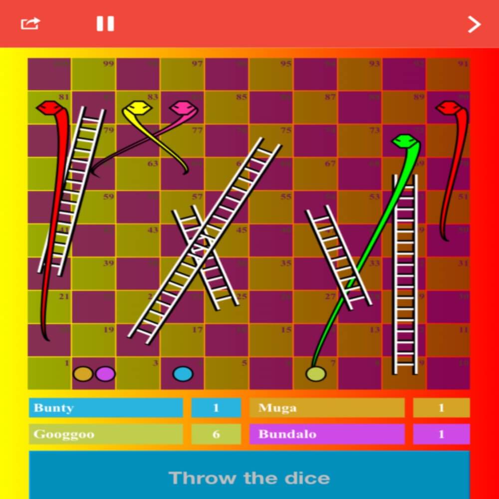 Snakes and Ladders Game for Android | Free Games Download ...