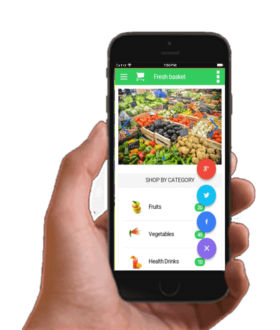 Vegshopper app for selling vegetables online