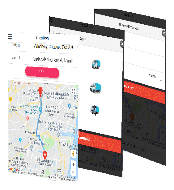 Deliveries app